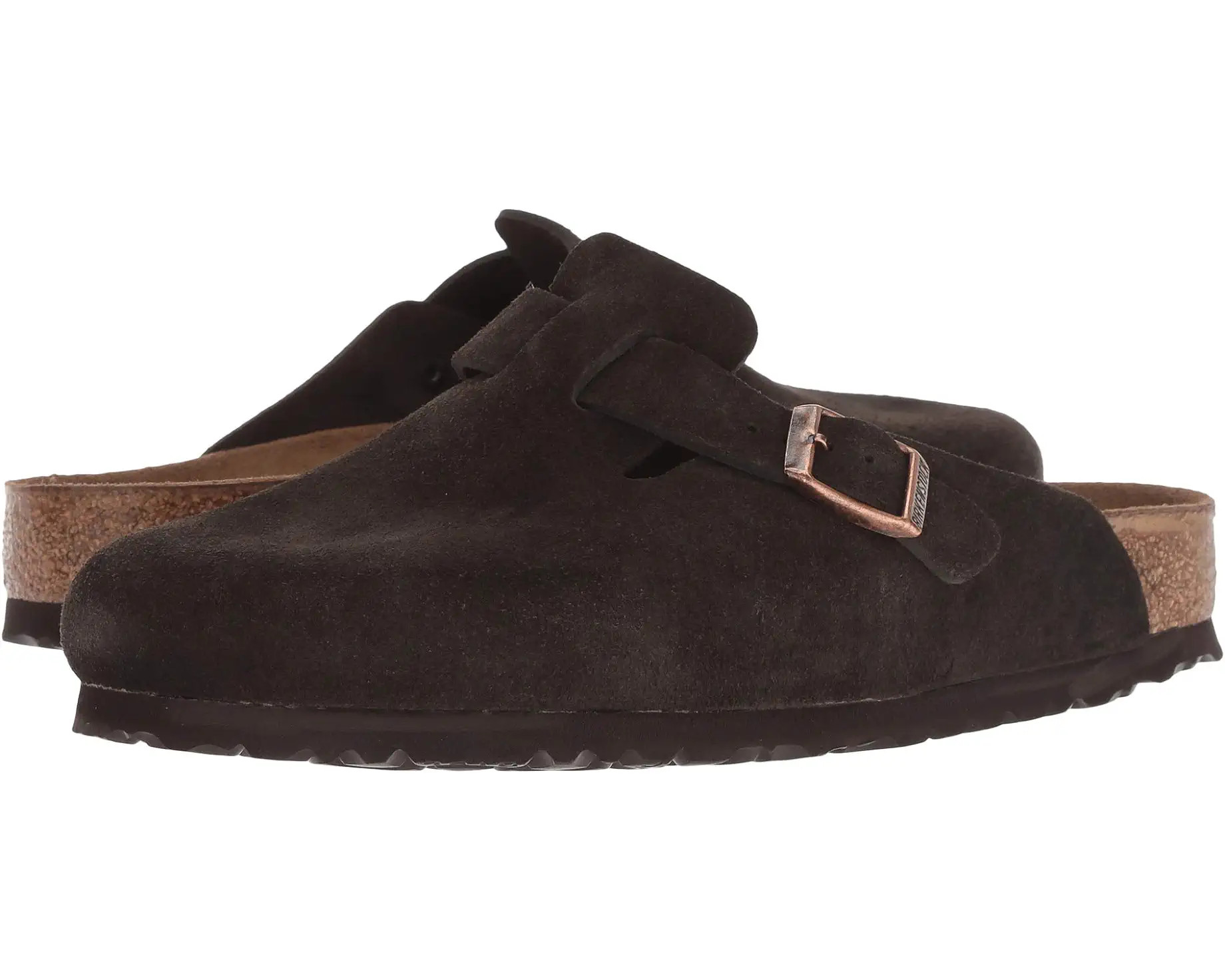 Boston Soft Footbed - Suede (Unisex) | Zappos