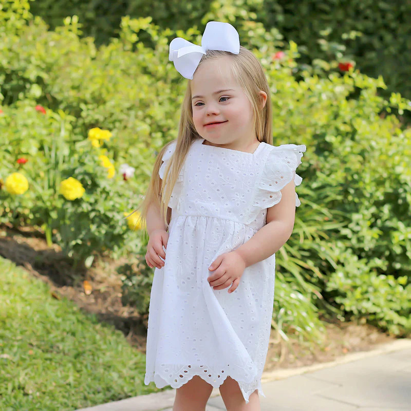 White Eyelet Dress | Classic Whimsy