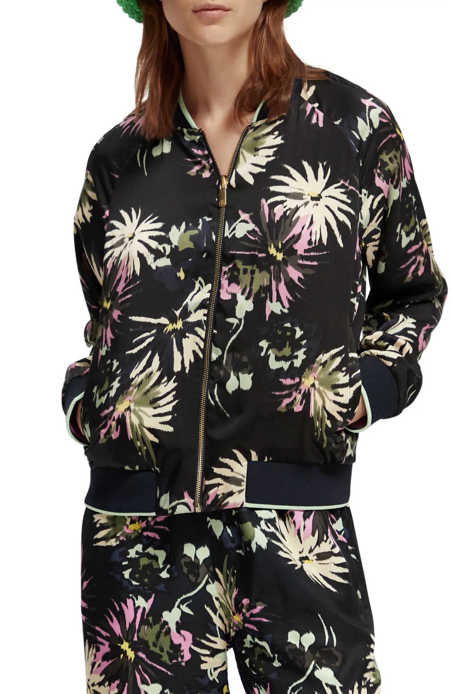 Reversible Floral Bomber Jacket | Nordstrom
