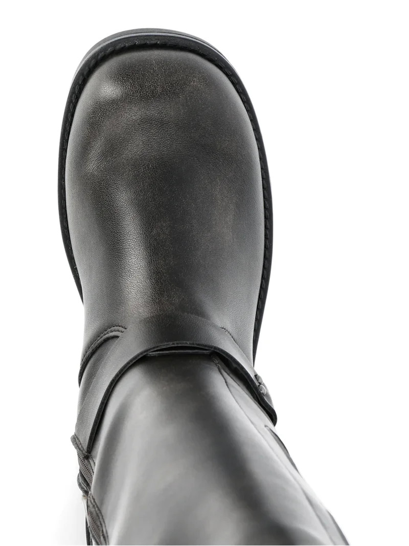 Madden NYC Women's Faux Leather Tall Moto Boots | Walmart (US)