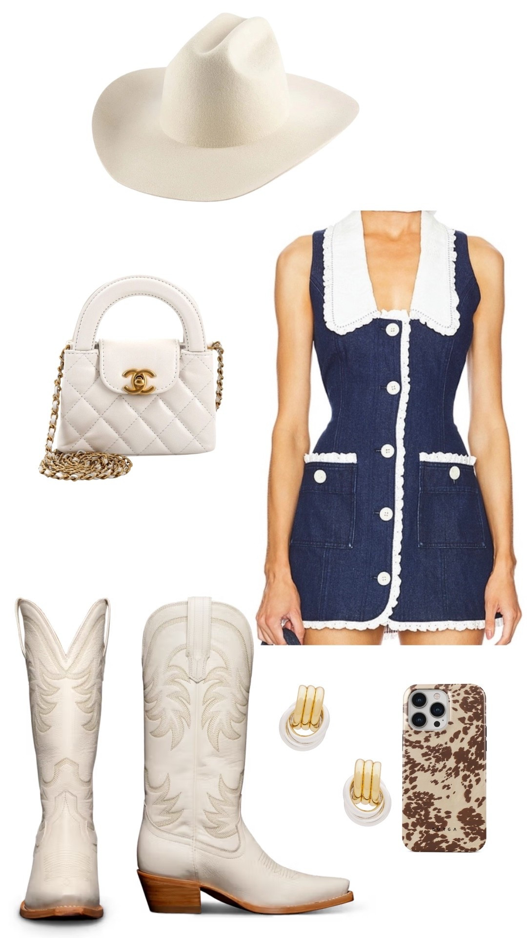 Western chic rodeo fit #western #rodeofit #westernbachelorette #denim