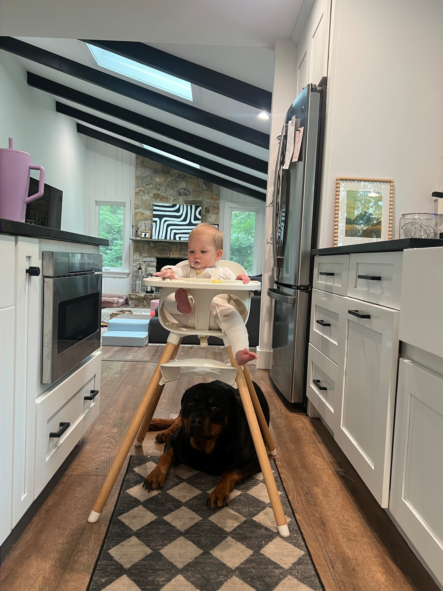 Easy to clean high chair 