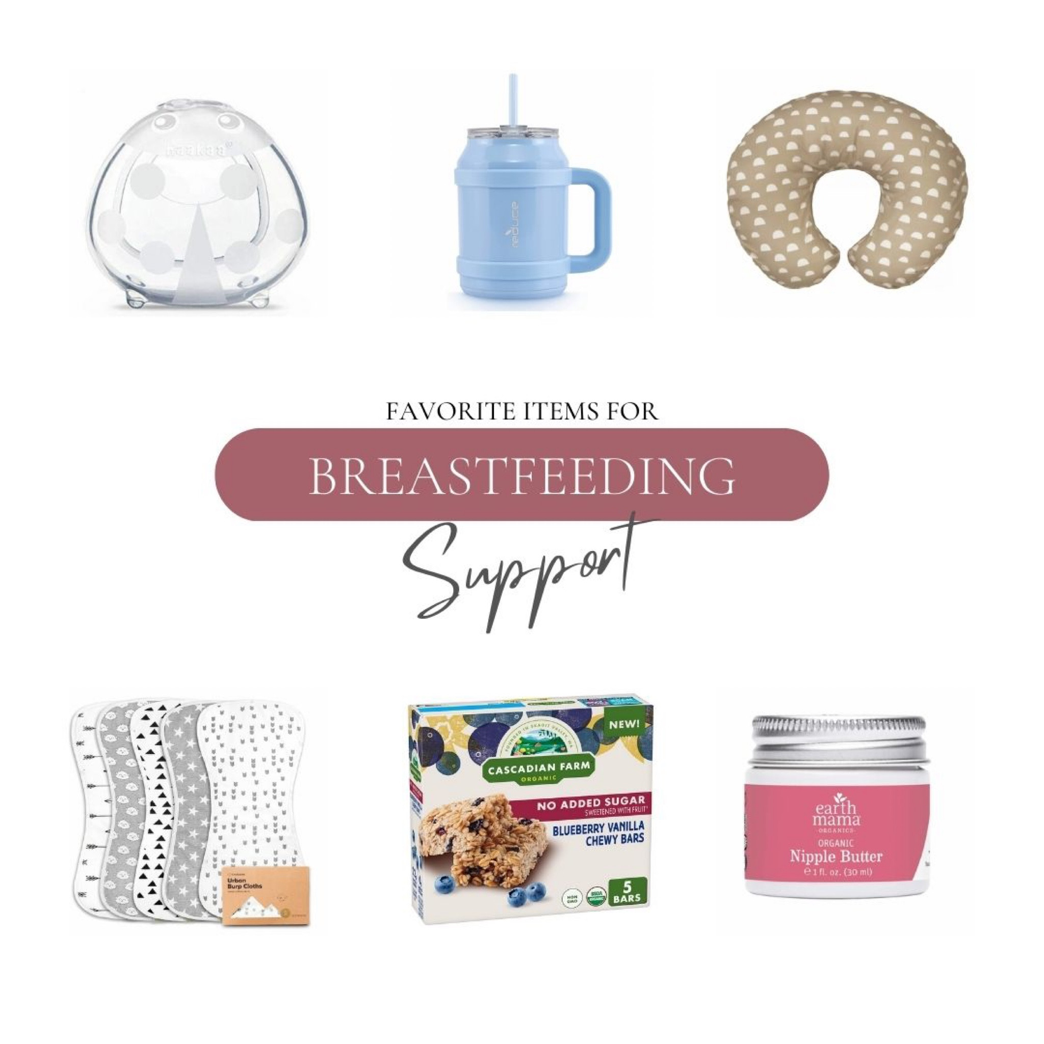 When I was a first time mom breastfeeding REALLY intimidated me. So many positions to remember, sounds to listen for, milestones to hit, and products to use! 

This second time around I’m feeling more prepared. Here are the items I have nearby by every single time to make breastfeeding a comfortable(ish) and enjoyable experience for me and baby  

#LTKbump #LTKbaby #LTKfamily