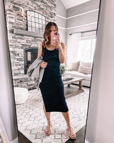 One of the best Amazon dresses! It’s super lightweight & stretchy 🙌🏻 Wearing size small. Date night outfit idea

#LTKSeasonal #LTKfindsunder50 #LTKstyletip