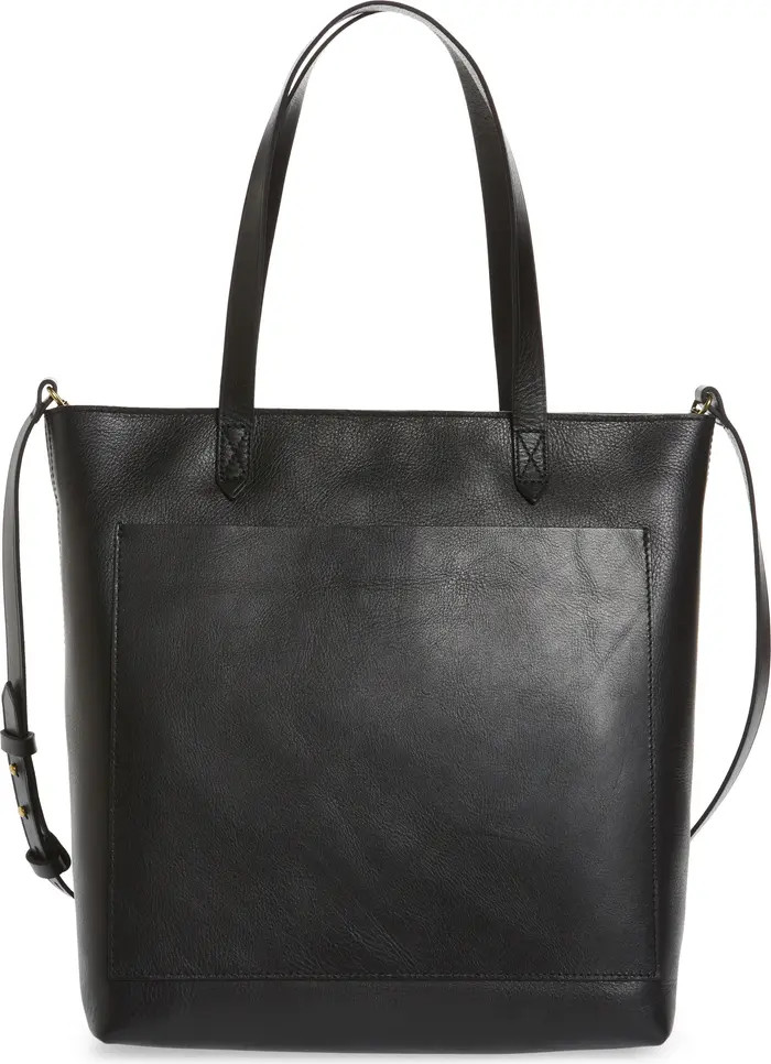 Madewell The Zip-Top Medium Transport Leather Tote | Nordstromrack | Nordstrom Rack