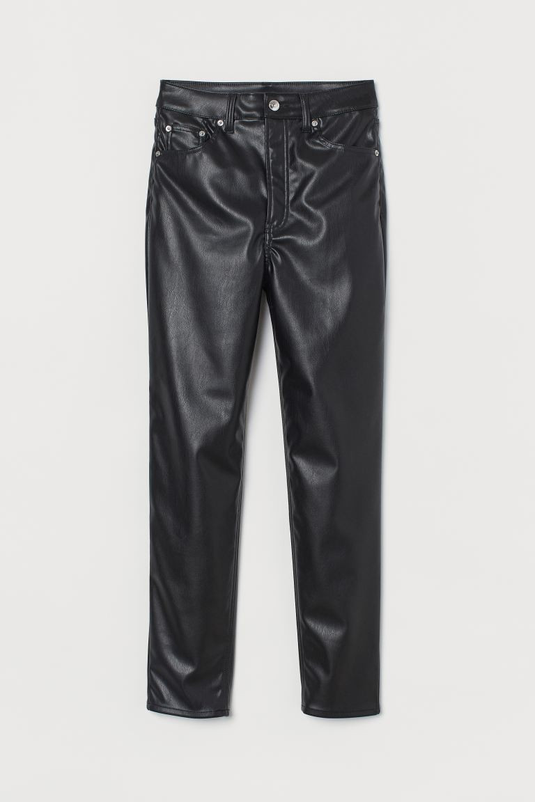 Imitation leather trousers | H&M (UK, MY, IN, SG, PH, TW, HK)