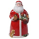 Certified International Magic of Christmas Santa Cookie Jar, Multicolored | Amazon (US)