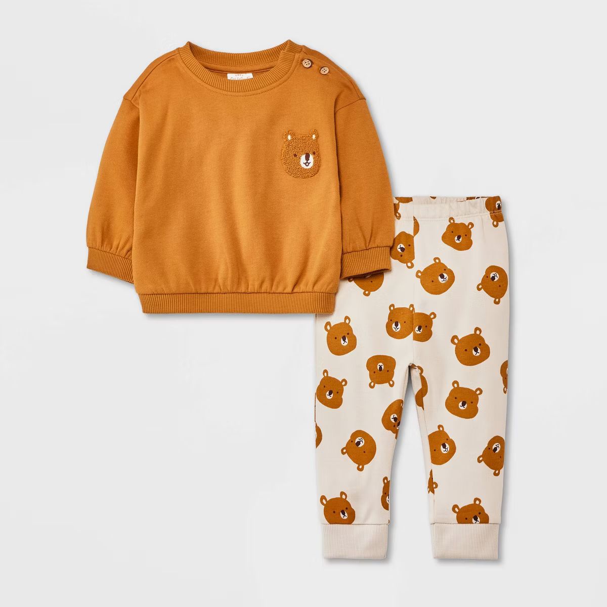 Baby Graphic Fleece Sweatshirt & Jogger Pants - Cat & Jack™ | Target