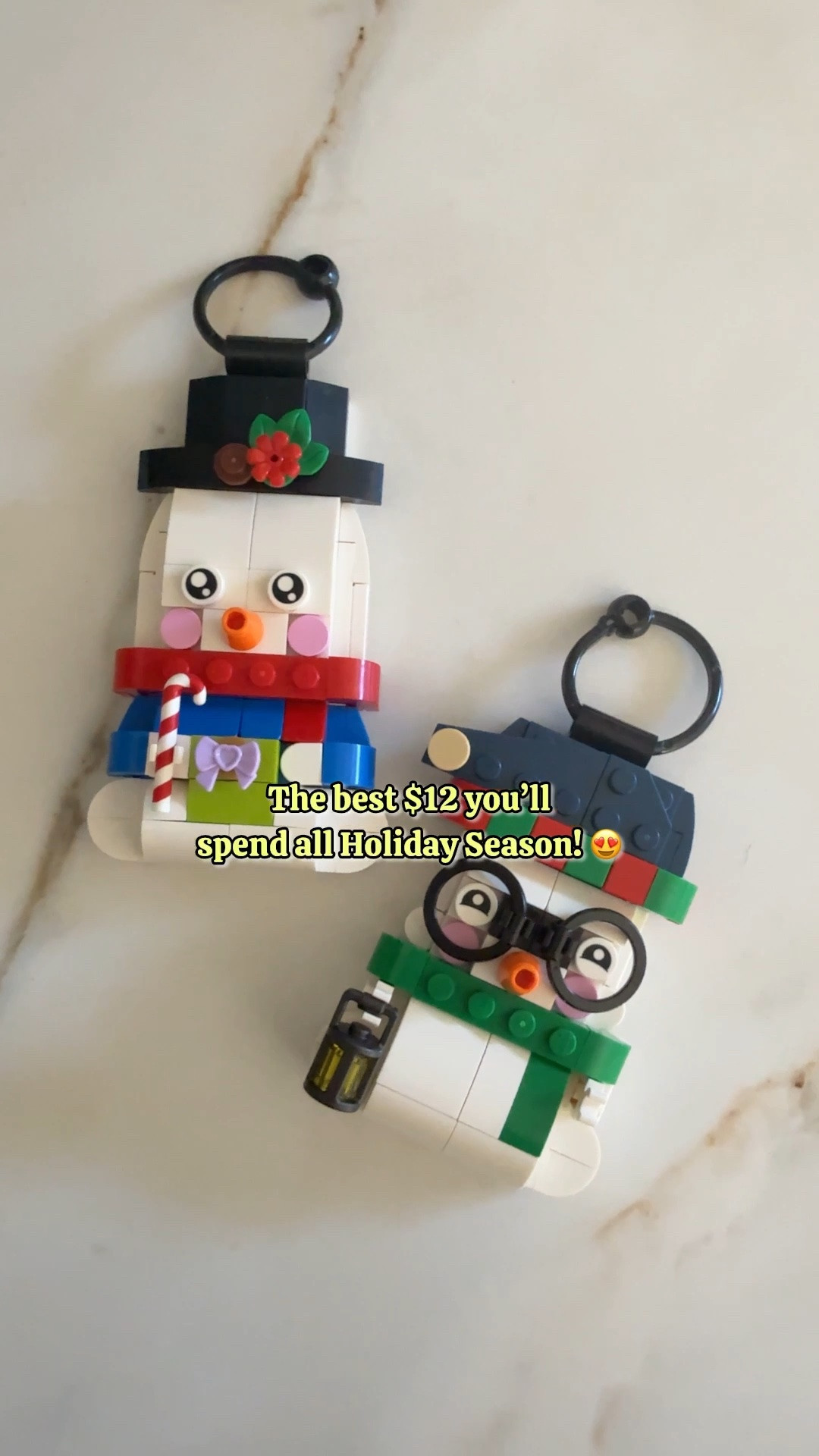 $12 and 30 minutes later and I have the cutest little Lego Christmas ornaments! This is such a great stocking stuffer, advent calendar activity or even a white elephant gift that everyone will want and for only $12. Can you really beat it? I don’t think so! Have fun making these with your kiddos or spend a relaxing half an hour to yourself like I did either way this Lego set won’t be in stock for long, especially as we approach the holidays. Have fun!

#LTKKids #LTKHome #LTKSeasonal