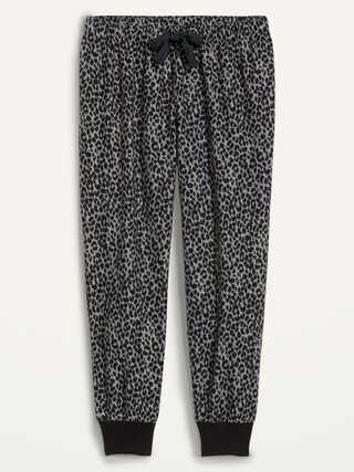 Patterned Flannel Jogger Pajama Pants for Women | Old Navy (US)