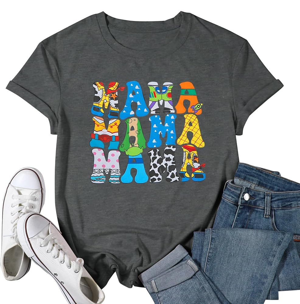 You've Got A Friend in Me Shirt Women Funny Letter Print Friends Tops Cute Vacation Holiday Short... | Amazon (US)