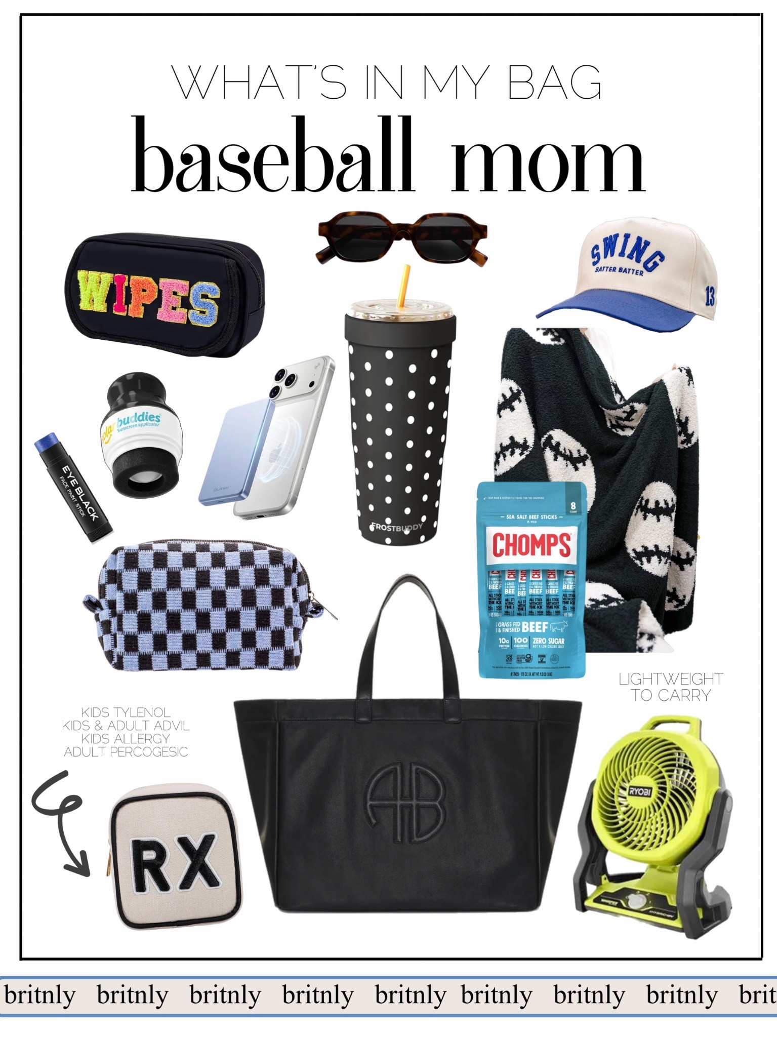 What’s in my bag - sports mom. Add in hand warmers, more snacks and drinks. Baseball goes into full swing this weekend 👏🏽🙌🏼

#LTKmomlife #LTKTravel #LTKdayinmylife