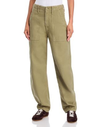 The Fangirl Fatigue Flood Jeans in Sir Yes Sir Dried Herb | Bloomingdale's (US)