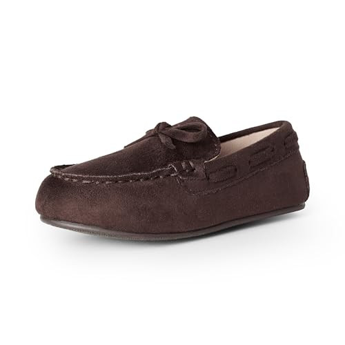 Amazon Essentials x Sofia Grainge Unisex Toddlers' Slip-On Loafer Flat Shoes, Brown, 4 Toddler | Amazon (US)