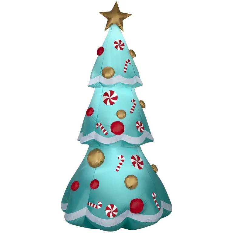 Christmas Airblown Inflatables Yard Decoration Christmas Tree, 10 ft - Walmart.com | Walmart (US)