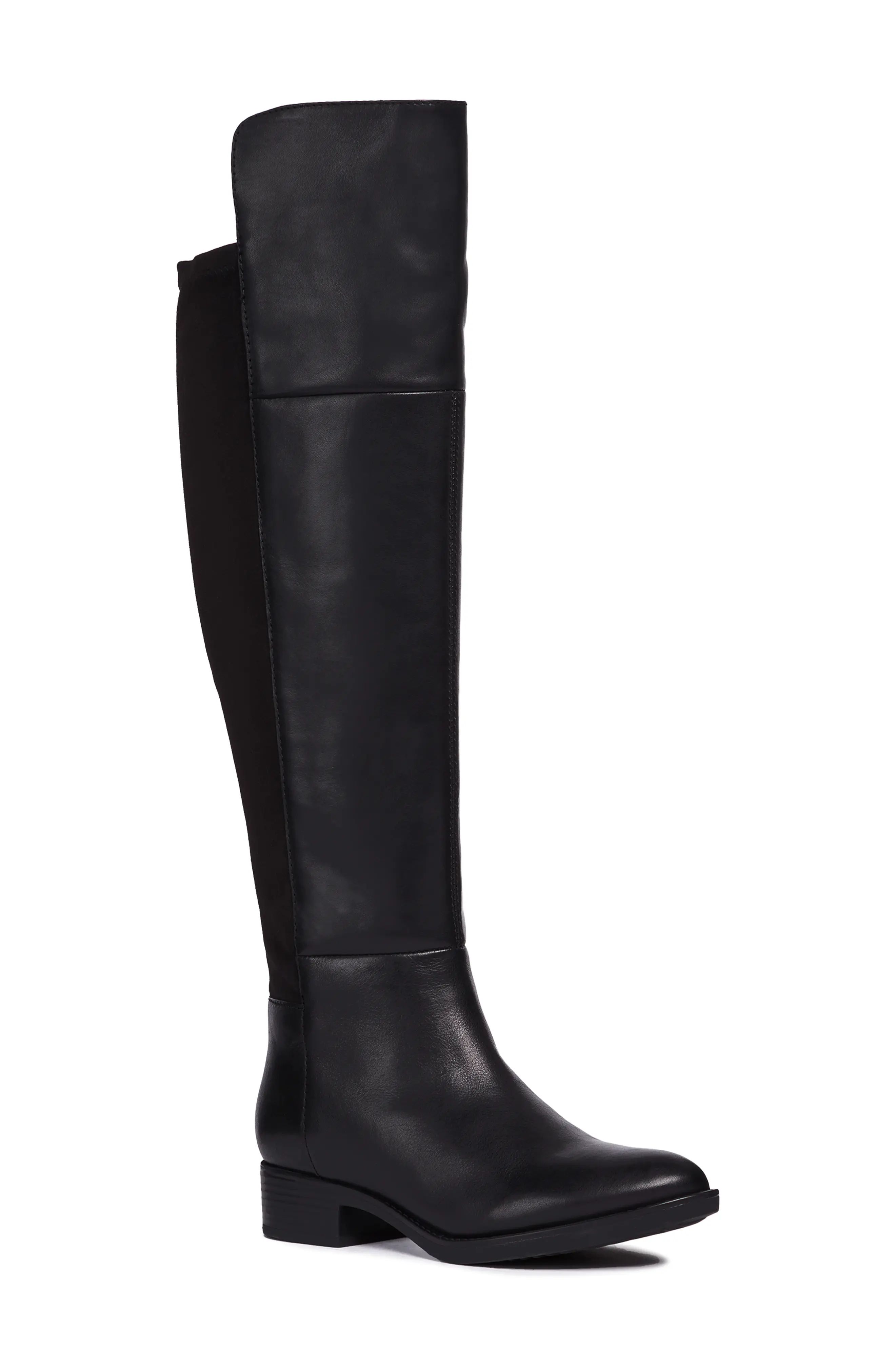 Women's Geox Felicity Knee High Boot, Size 5US / 35EU - Black | Nordstrom
