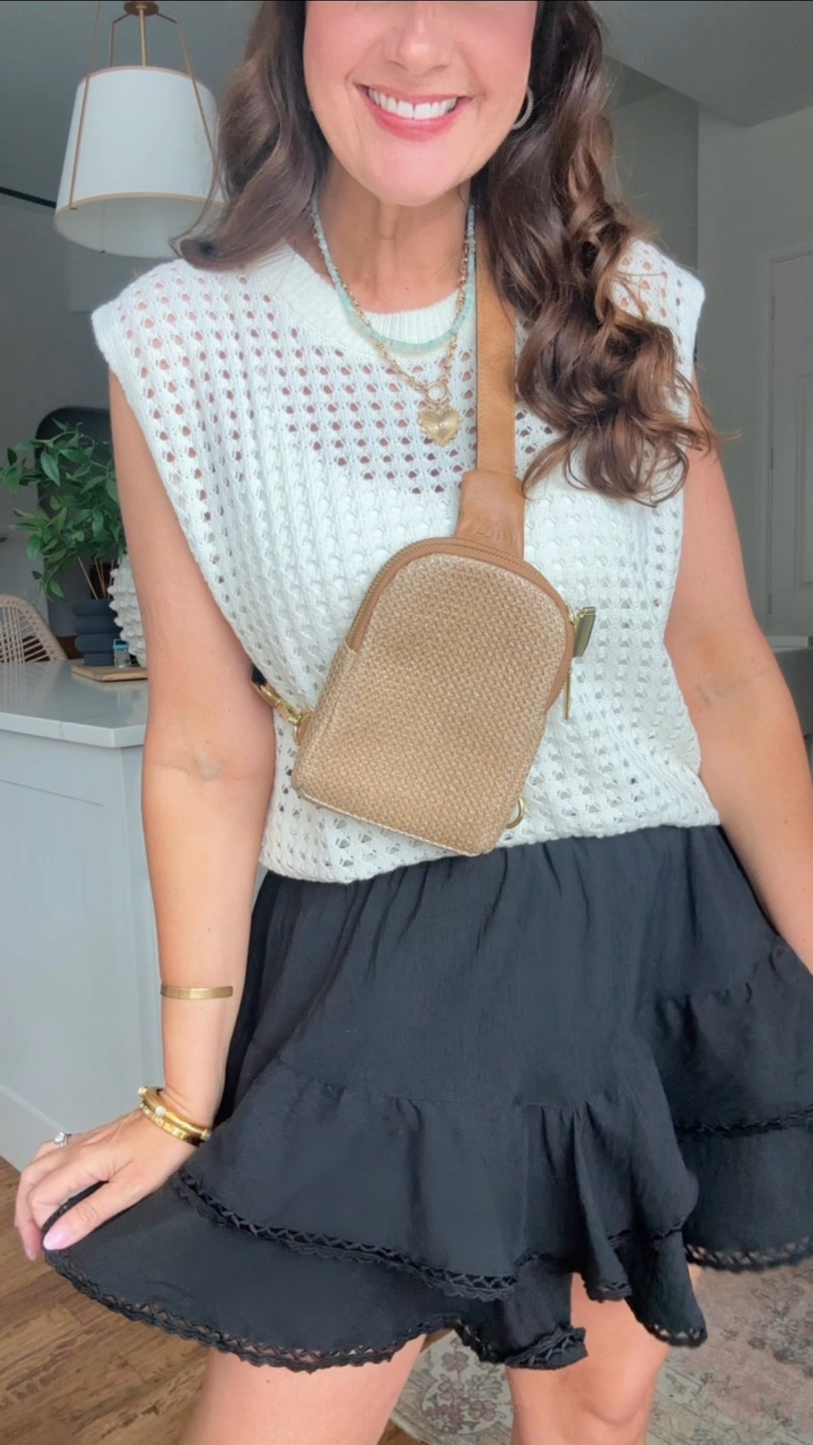 Medium in the skirt with shorts underneath.
Small in the top
Cute and casual
.


#LTKOver40 #LTKSaleAlert #LTKStyleTip