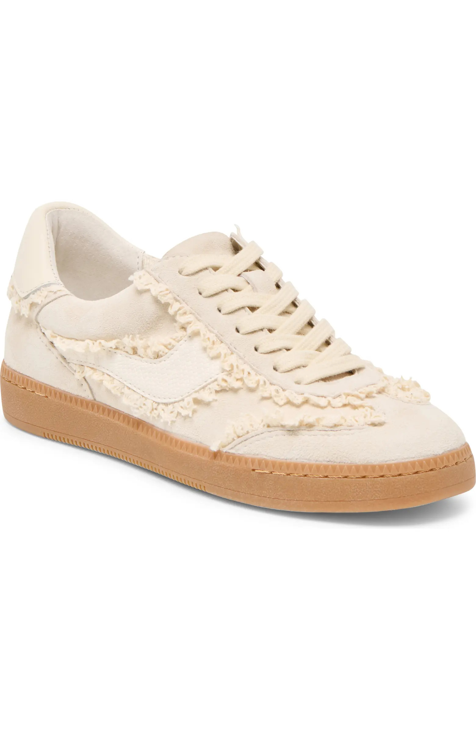 Notice Lace Trim Sneaker | Nordstrom