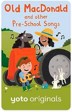 Yoto Old Macdonald & Other Pre-School Songs – Kids Musical Card for Use with Player & Mini All-... | Amazon (US)