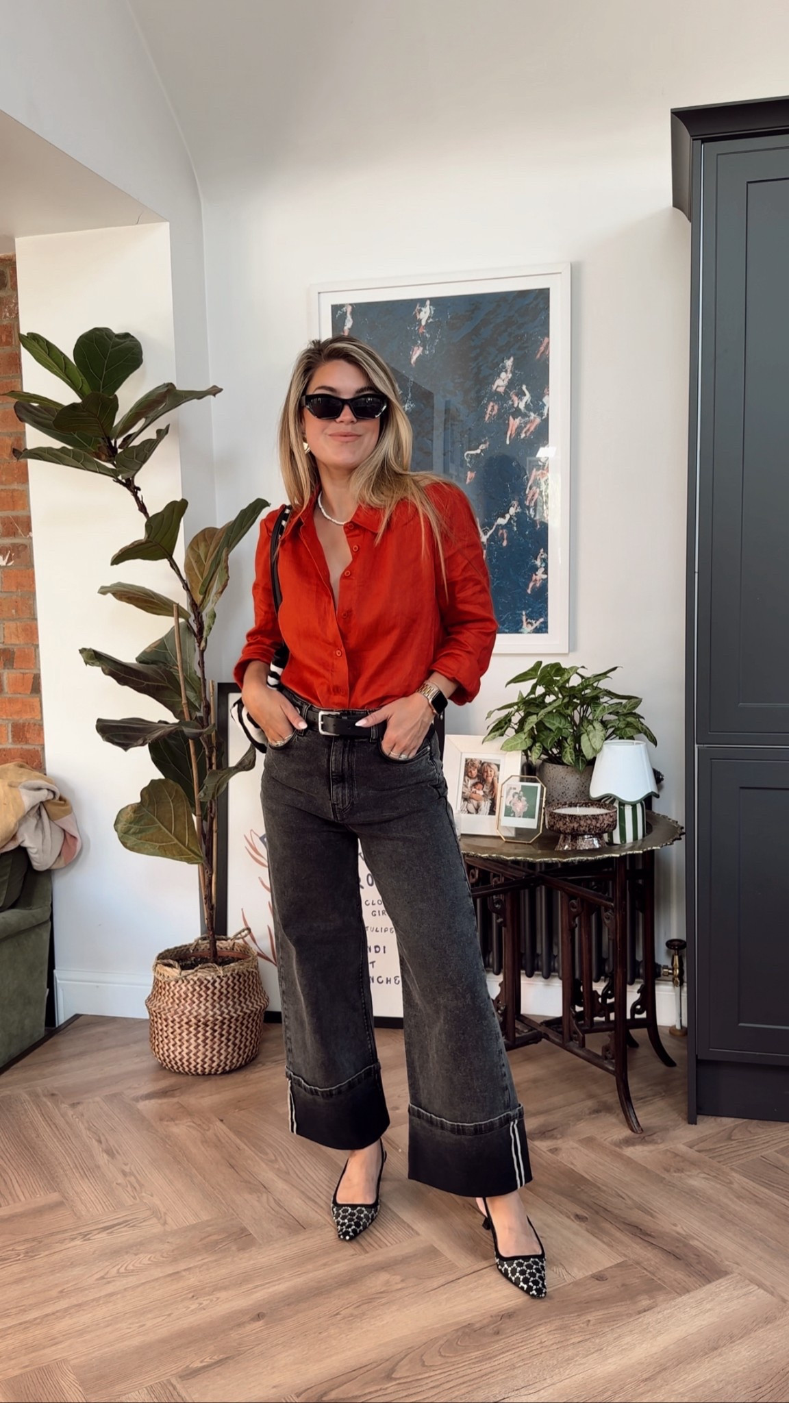 Love a pop of red 🌶️ (even if it is listed  as orange!)