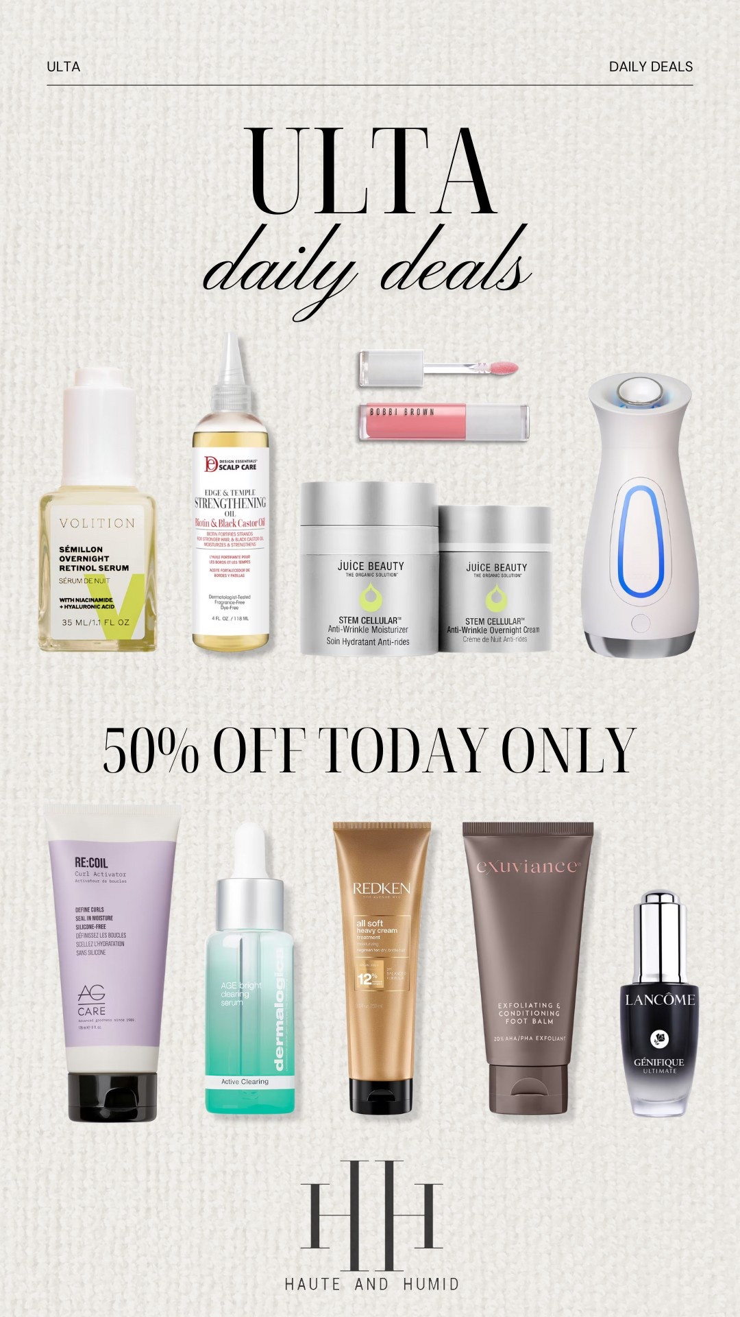 Loving these daily sale finds at Ulta! Refresh your skincare for spring! 

#LTKSaleAlert #LTKStyleTip #LTKBeauty
