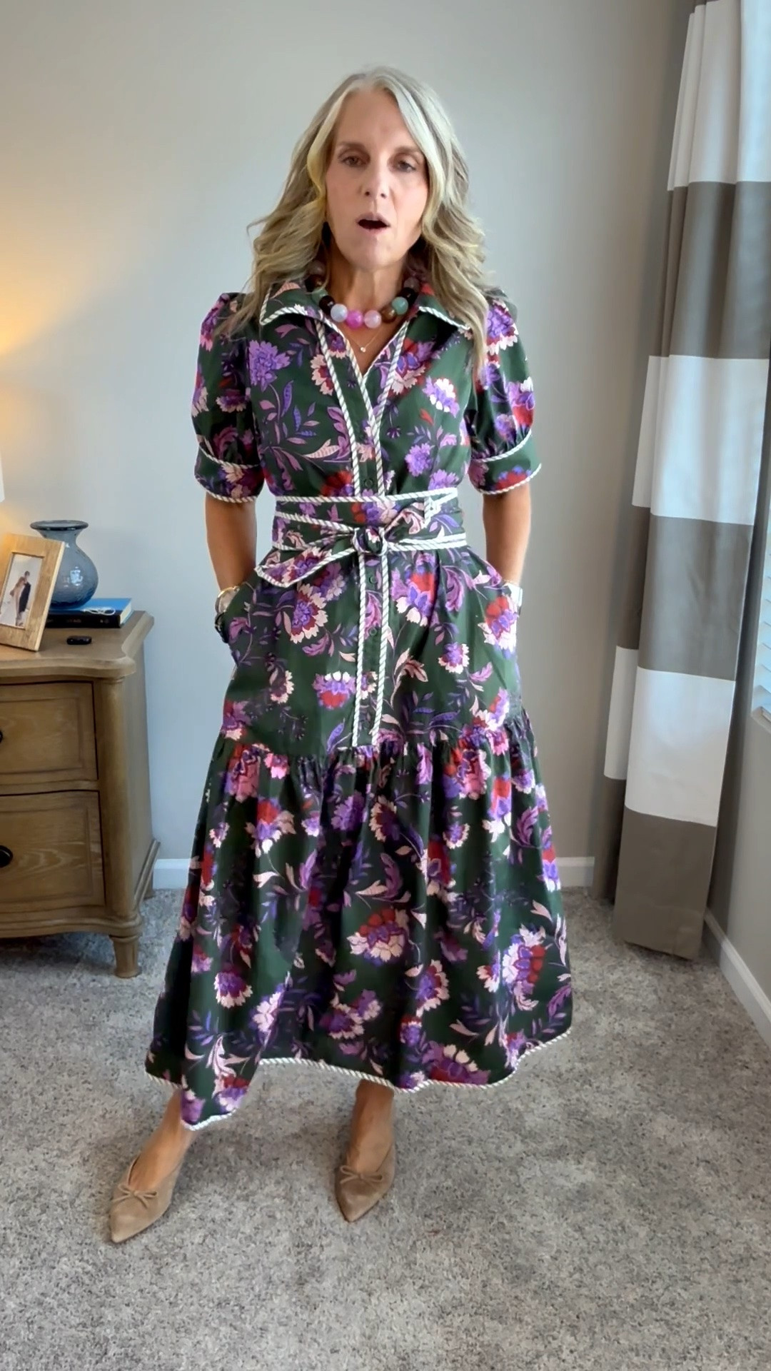 I’m wearing extra small the dress and it fits really well, but if you’re between sizes, definitely go with your smaller size. The perfect fall transition dress.

#LTKgrwm #LTKdayinmylife #LTKOver40