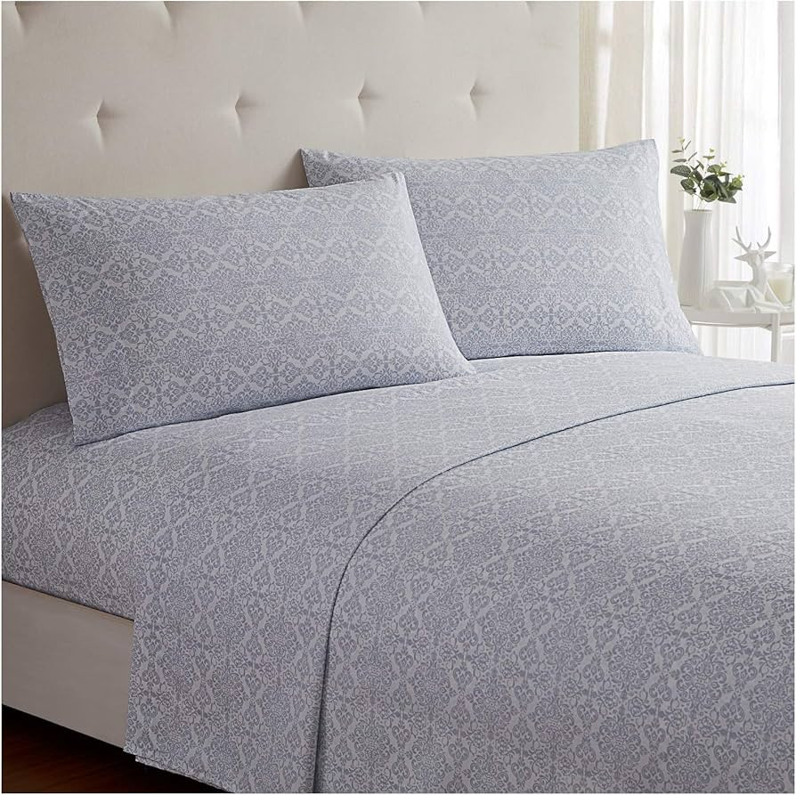 Mellanni King Size Sheets - 4 Piece Iconic Collection Bedding Sheets & Pillowcases - Extra Soft, ... | Amazon (US)