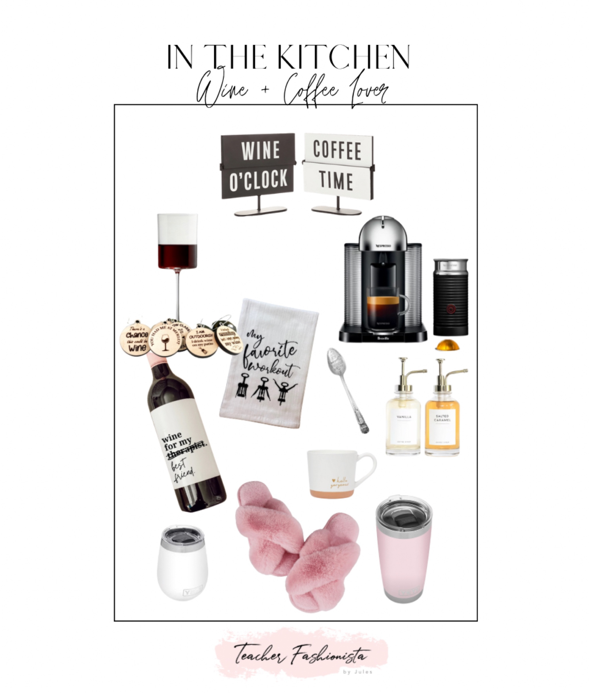 Rounding up cute coffee & wine lover kitchen stuff! ☕️ 🍷 



#LTKhome #LTKFind #LTKsalealert