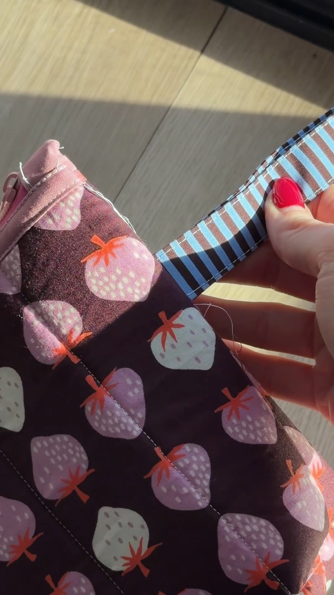 My first project of 2026! The Pallas pouch from knot & thread designs! 

#LTKSeasonal #LTKvlog #LTKdayinmylife