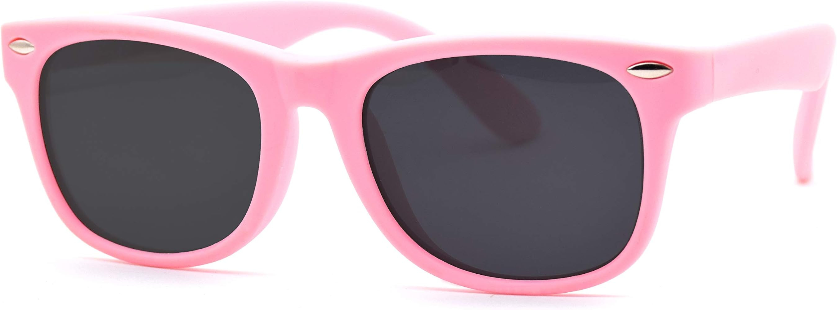 Kids Sunglasses Flexible Polarized Toddler Sunglasses for Girls Boys Age 3 to 9 | Amazon (US)