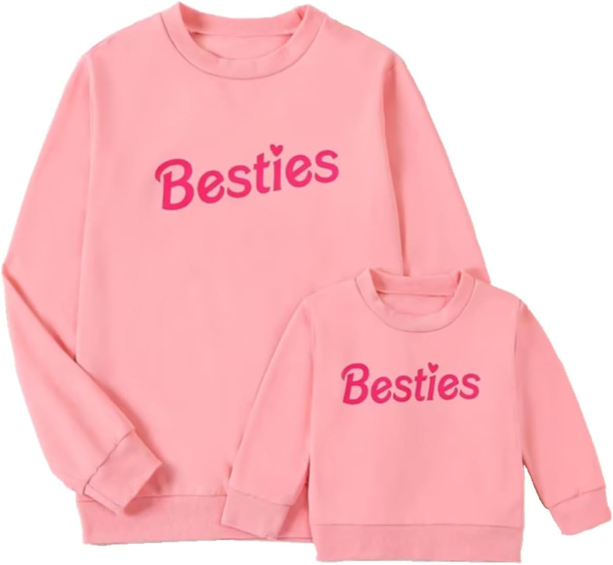 Mtsebmves Mommy and Me Matching Outfits Long Sleeve Sweatshirt Family Matching Outfits Pullover T... | Amazon (US)