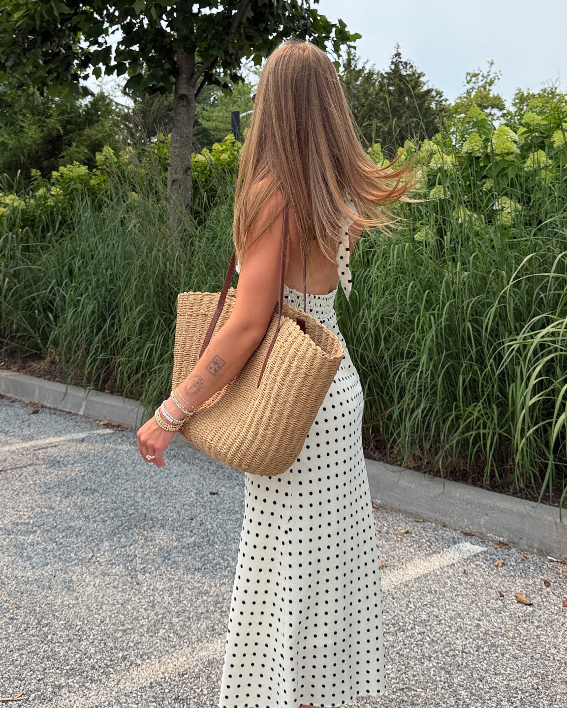 7/15/26 Summer Dress Outfit of the Day

Today’s summer outfit ☀️🤍 Wearing my Princess Polly polka dot dress styled with my TKEES flip-flops, Aire sunglasses, and my J.Crew woven straw bag. An effortless look that’s perfect for warm summer days, brunch, vacations, or dinner by the water. Everything is linked here ✨

#LTKootd #LTKSeasonal