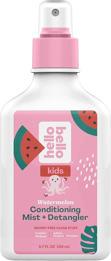 Hello Bello Kids Conditioning Mist + Detangler - Hypoallergenic Non-Greasy Leave-in Conditioning ... | Amazon (US)