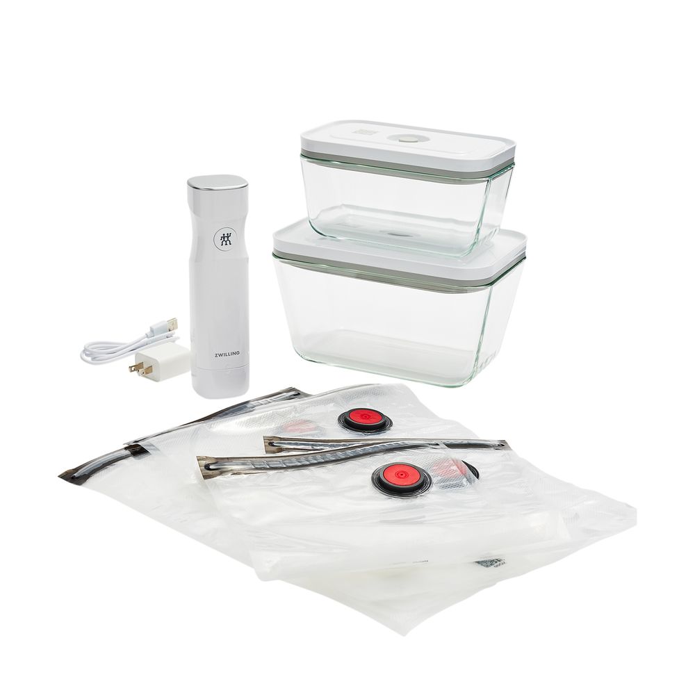 Vacuum Glass Storage Starter Set | Supergoop