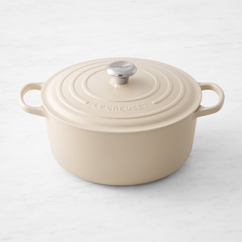 Le Creuset Signature Enameled Cast Iron Round Oven, 7 1/4-Qt., Brioche | Williams-Sonoma