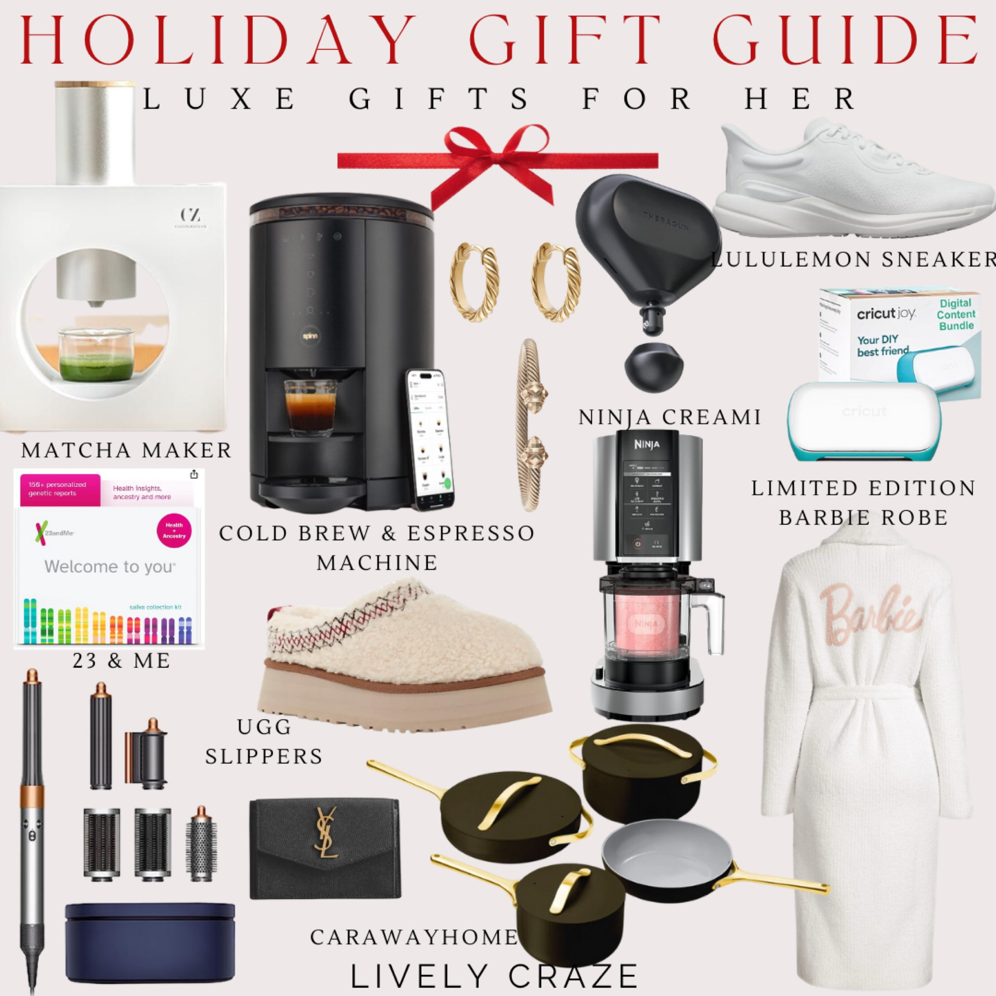 Holiday gift guide luxe gifts for her ! 

#LTKSeasonal #LTKGiftGuide #LTKHoliday