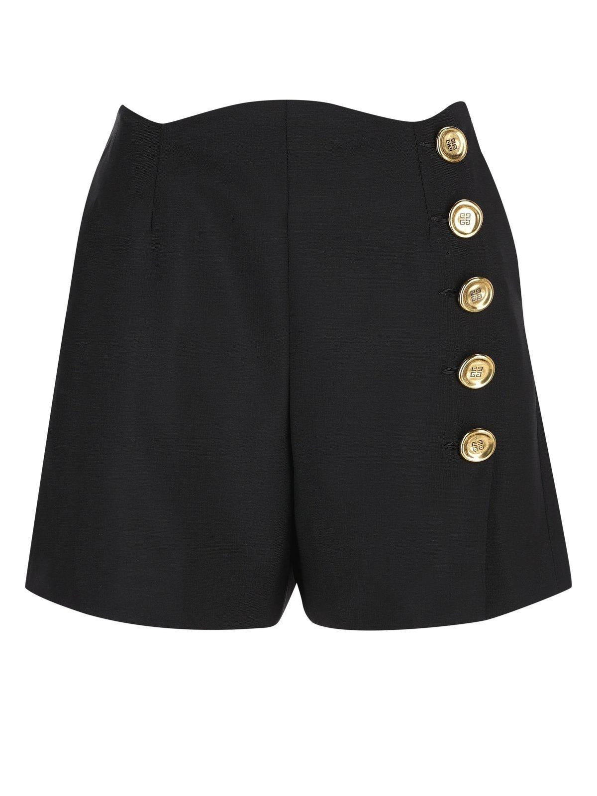 Givenchy Buttons-detailed Shorts | Italist.com US