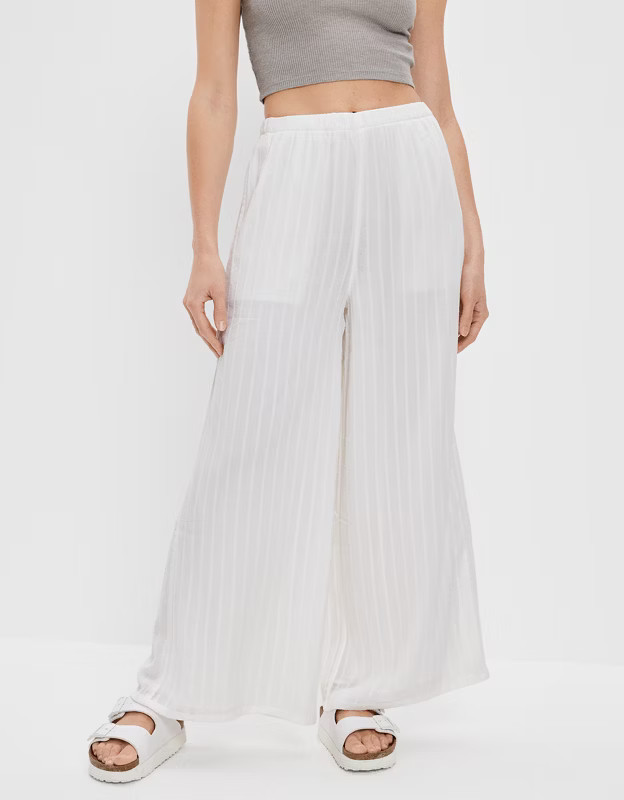 AE Super High-Waisted Wide-Leg Pant | American Eagle Outfitters (US & CA)