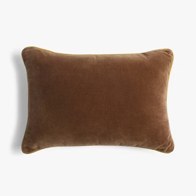 Velvet Mini Lumbar Pillow Pecan - Parachute for Target | Target