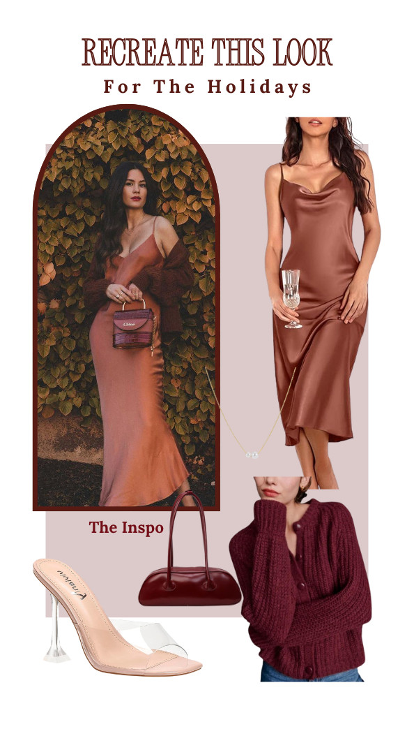 Recreate this look! Feeling festive with these chic holiday pieces! Perfect for any holiday party. 

 #LTKHoliday #LTKootd #LTKSaleAlert