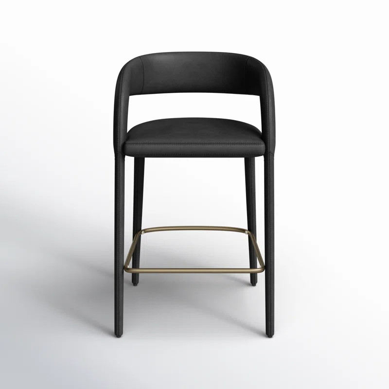 Freestyle 25.6'' Vegan Leather Counter Stool | Wayfair North America