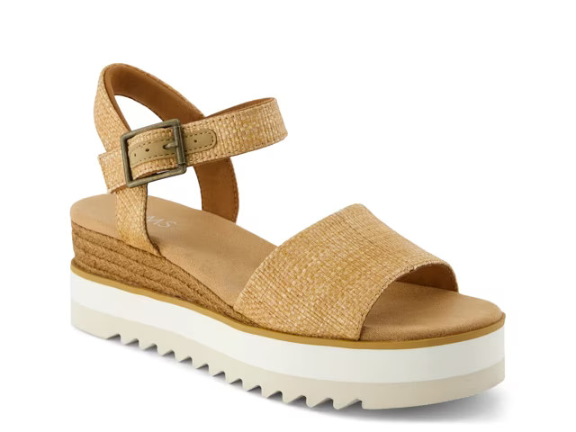 TOMS Diana Espadrille Wedge Sandal - Women's | DSW