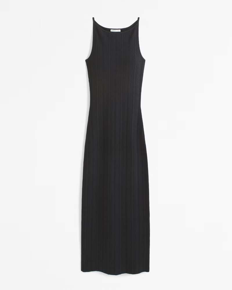 High-Neck Midi Sweater Dress | Abercrombie & Fitch (US)