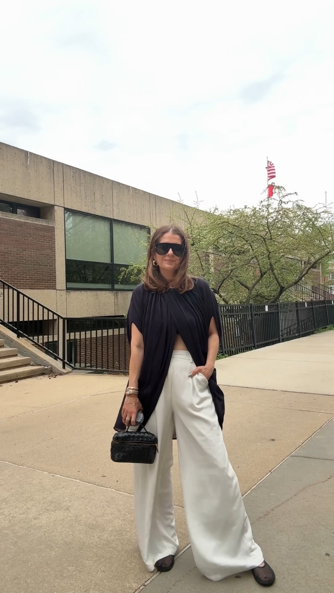 Wide leg trousers from Amazon. Run TTS wearing a small. Comes in a lot of colors.  Floy tunic from Zara runs TTS wearing a small.

#LTKOver40 #LTKootd #LTKSaleAlert
