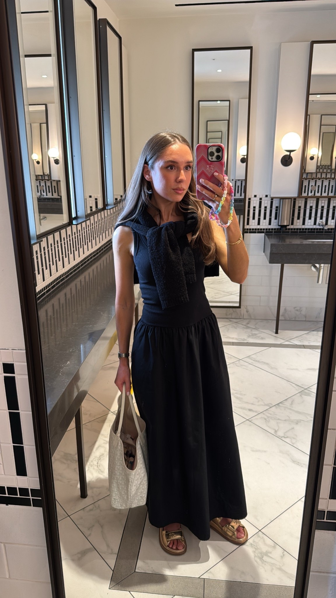 A classic black maxi dress 🤍✨

#LTKsummer #LTKdresses