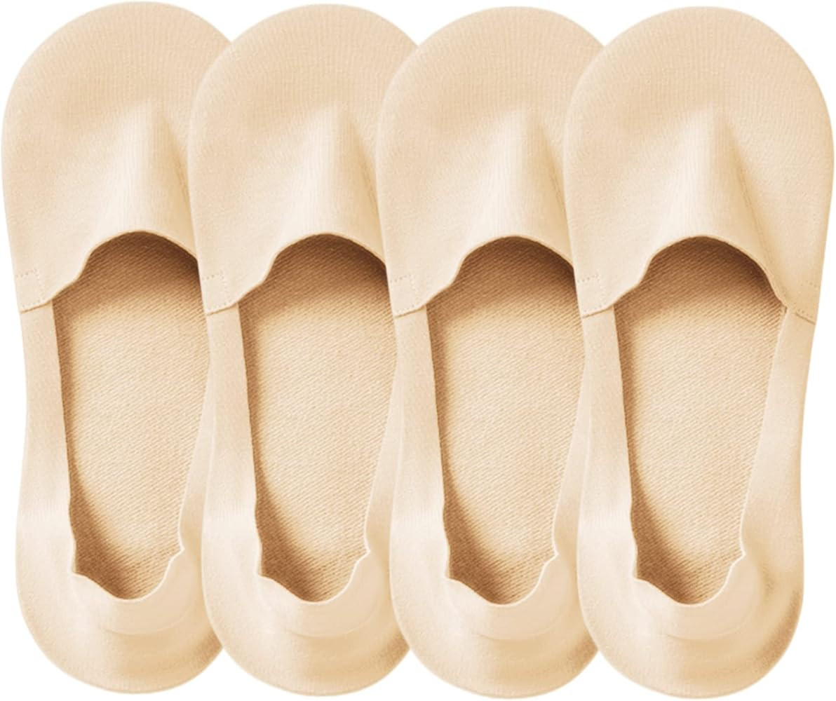 Lomitract Thin No Show Socks (Women 5-12), Made of Ice Silk Surface on the Surface & Cotton on th... | Amazon (US)