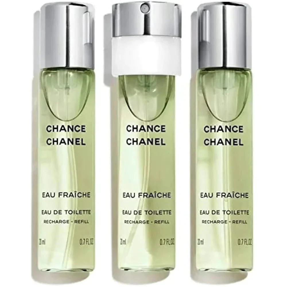 Chanel Chance Fresh Twist Spray EDT Refills 3x20ml | Zulily