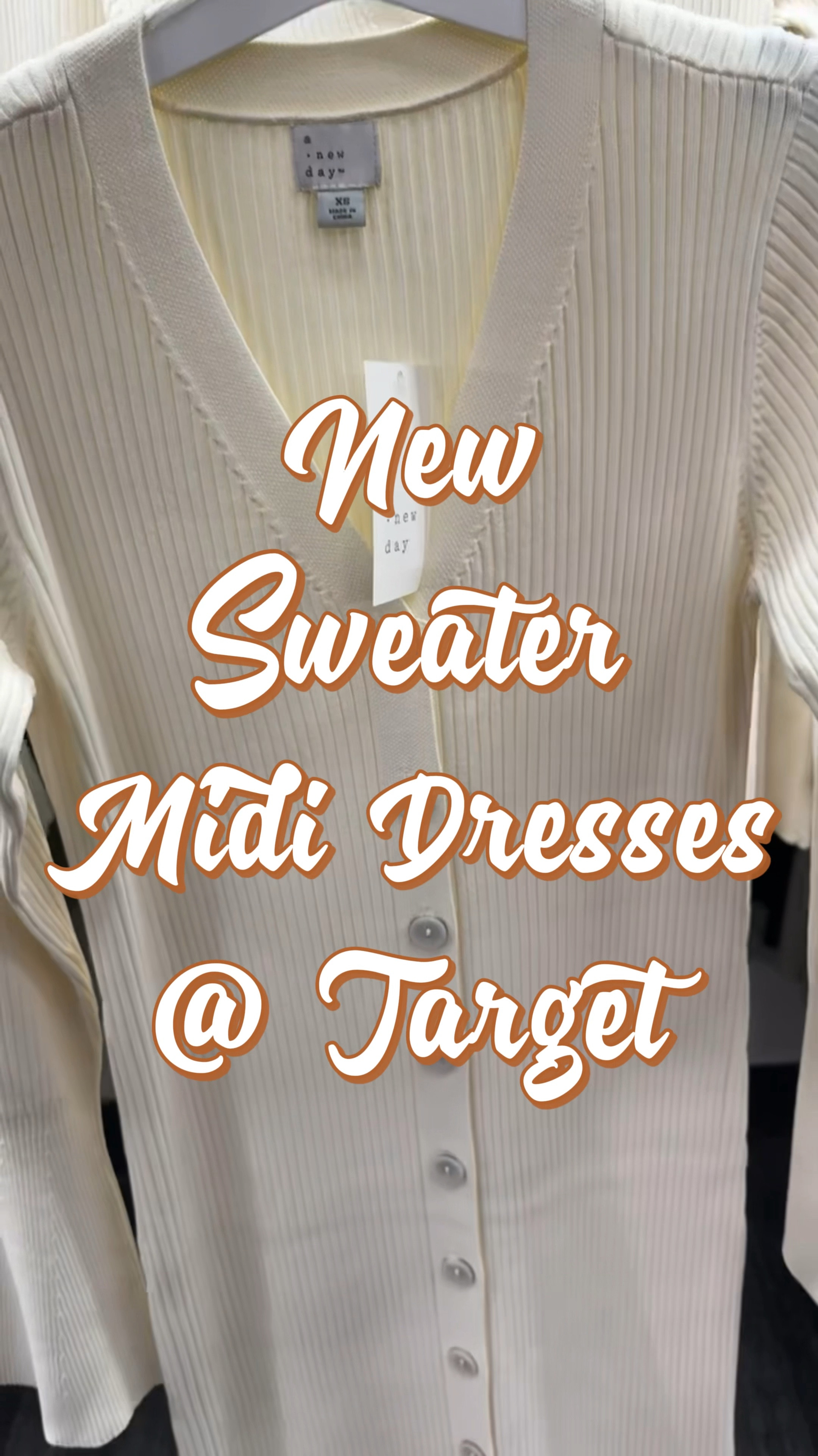 Happy Thursday!☺️ I’m super excited about my youngest son Kol’s 8th birthday tomorrow!!!!🎉🎈🎂🥳 Why does time have to go by so fast?!🥹 Here’s another Target new arrival, this new midi sweater dress with bell long sleeves!!🤩 I love the ribbed texture on these with the V neckline and button down front!!😍 Comes in these 2 colors, cream and black striped! Which color is your favorite?🤔



#targetrun #ilovetarget #targetmom #targetdress  #targetfinds #wintertospring #targetismyhappyplace #anewday #anewdaytarget #sweaterweather #sweaterdress #mididress #stripeddress   #targetmomof10 #targetshopping #comfystyle #winterfashion #newatarget #newarrivals #targetmusthaves #neutralstyle #neutrals 
Target midi sweater dress


#LTKMidsize #LTKOver40 #LTKFindsUnder50
