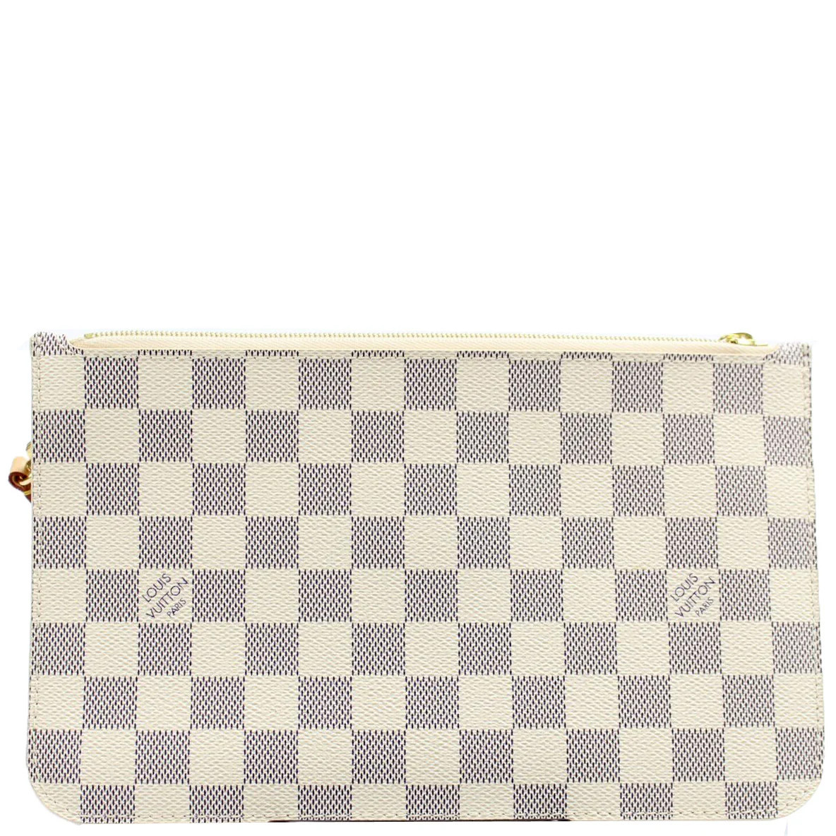 Neverfull Pochette Only Damier Azur (PL) | Keeks Designer Handbags
