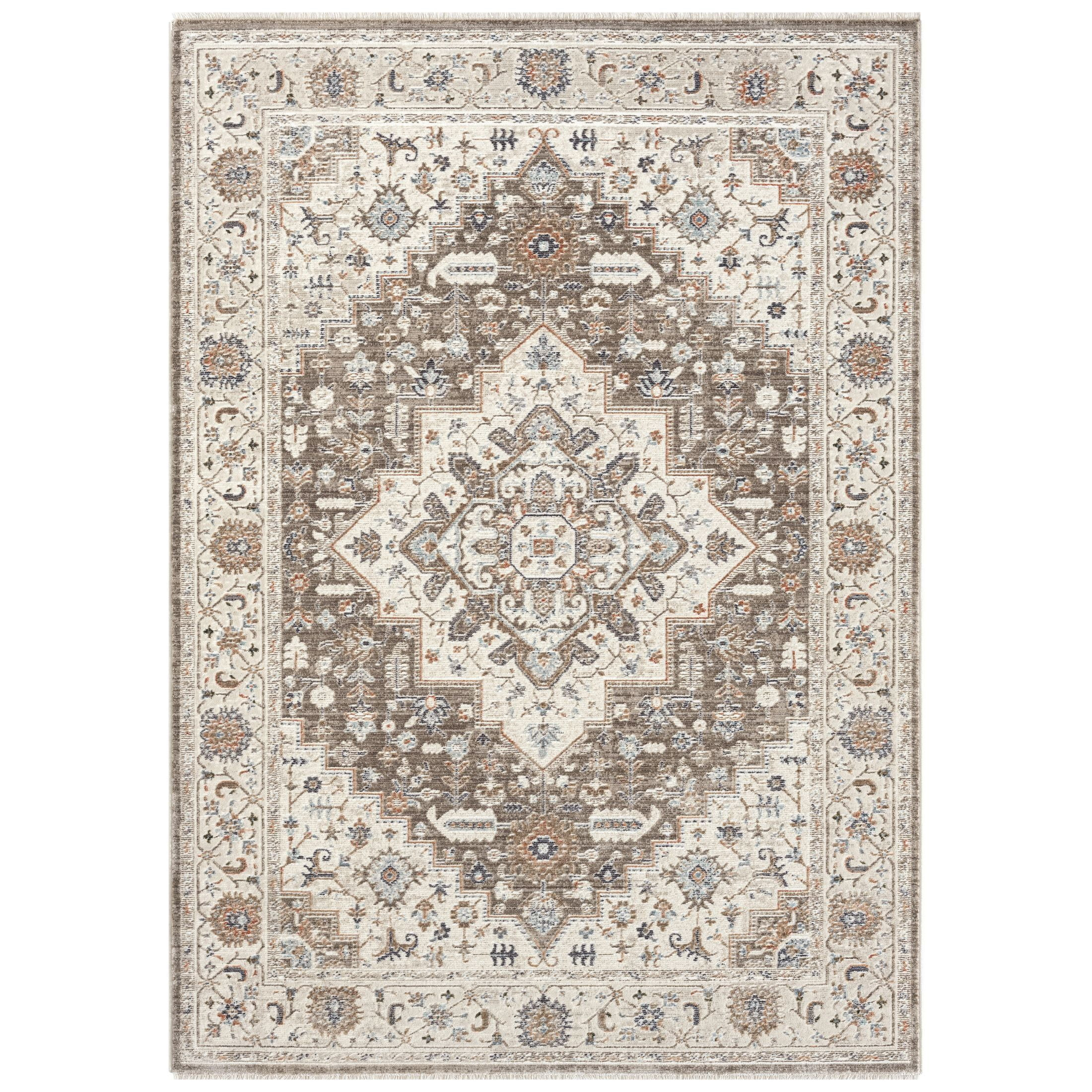 Better Homes & Gardens Medallion Indoor Area Rug, Multicolor, 5'x7'2" | Walmart (US)